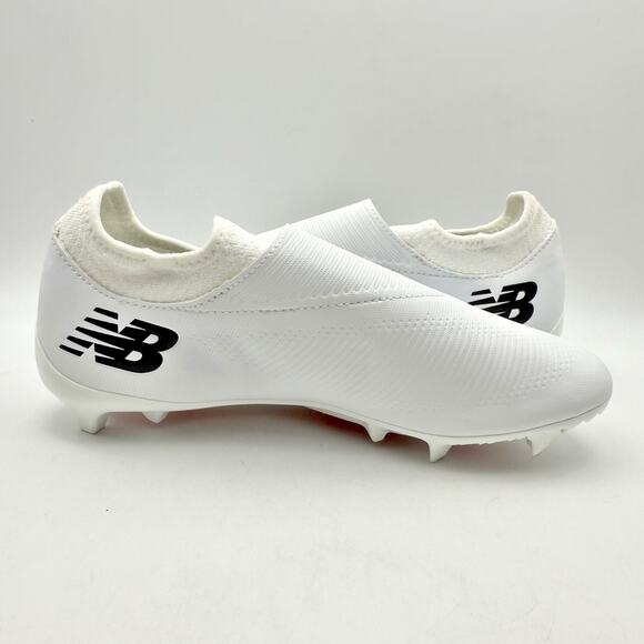 New Balance Mens Furon Dispatch FG V7 Soccer Cleats US 7.5M EU 40.5 White EUC